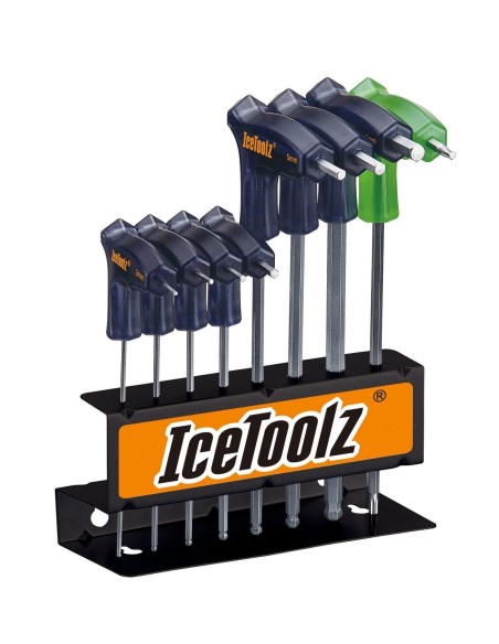 Innensechskantschlüssel Satz IceToolz 7M85 "Twin Head  mit Aufbewahrungsständer