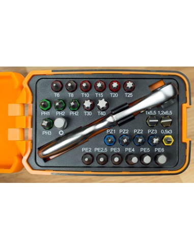 Beta Tools 27 teilige Schraubeinsatz-Set 860/C27