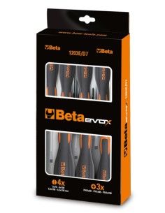 Schraubendreher-Satz Beta Tools Evox 1203E/D8P - 8 Stück