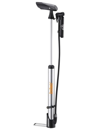 Hochdruck Mini Fußpumpe IceToolz 240A351 mit Manometer