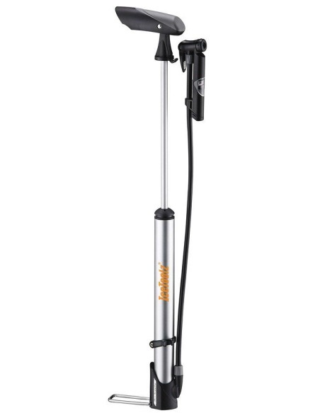 Hochdruck Mini Fußpumpe IceToolz 240A351 mit Manometer