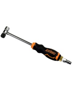 Kompressor Handgriff IceToolz 240A91E mit Schnellkupplung EURO