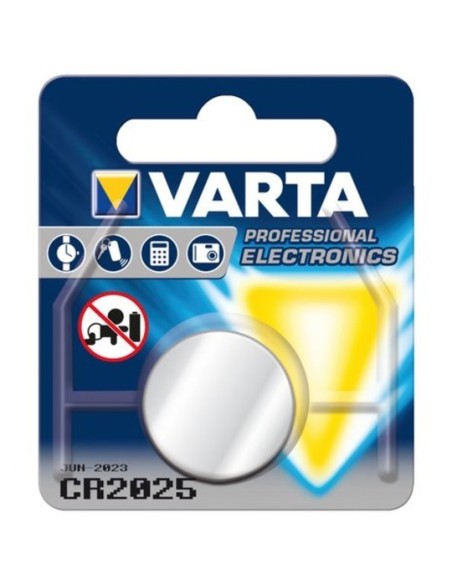 Knopfzelle Batterie Varta CR2025 Lithium 3V