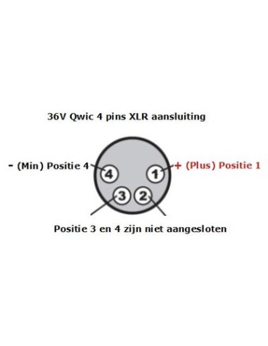 Batterieladegerät XLR 4-polig Neutrik 36V 2A - Quick unter anderem