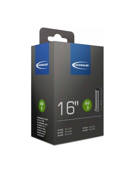 Schlauch Schwalbe AV3 16" / 47/62-305 - 40mm ventil