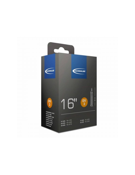 Schlauch Schwalbe DV3 16" / 47/62-305 - 32mm ventil