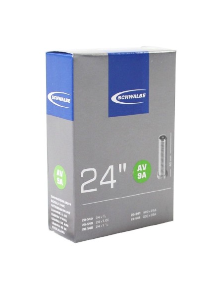 Schlauch Schwalbe AV9A 24" / 20/28-540/541 - 40mm ventil