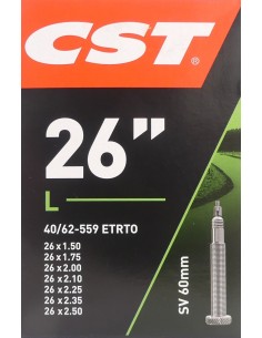 Schlauch  CST SV60mm - 26 x 1.50-2.50" - 40/62-559 mm