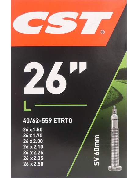 Schlauch  CST SV60mm - 26 x 1.50-2.50" - 40/62-559 mm