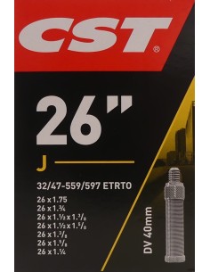 Schlauch CST DV40mm - 26 x 1.50-2.50" - 40/62-559 mm