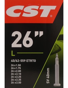Schlauch CST SV40mm - 26 x 1.50-2.50" - 40/62-559 mm