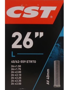 Schlauch CST AV40mm - 26 x 1.50-2.50" - 40/62-559 mm