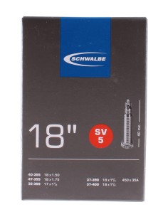 Schlauch Schwalbe SV5 18" / 32/47-355/400 - 40mm Ventil