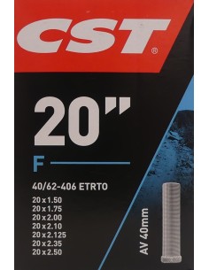 Schlauch  CST AV40mm - 20 x 1.50-2.40" - 40/62-406 mm