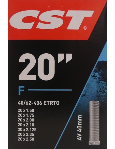 Schlauch  CST AV40mm - 20 x 1.50-2.40" - 40/62-406 mm