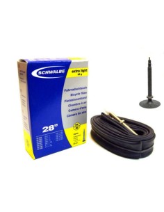 Schlauch Schwalbe SV20 Extra Light 28" / 18/25-622/630 - 60mm ventil