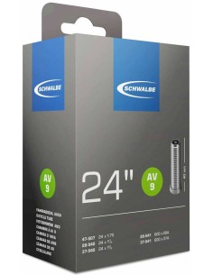 Schlauch Schwalbe AV9 24" / 28/47-507/541 - 40mm Ventil