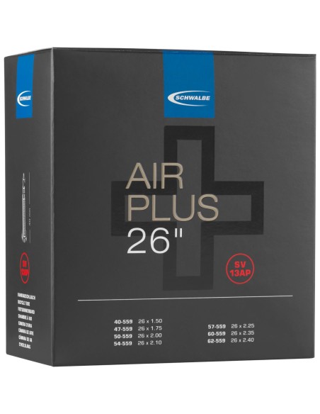 Schlauch Schwalbe AV13AP Air Plus 26" / 40/62-559 - 40mm Ventil