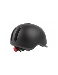 Fahrradhelm Polisport Commuter - M (54-58cm) - Mattschwarz/Grau