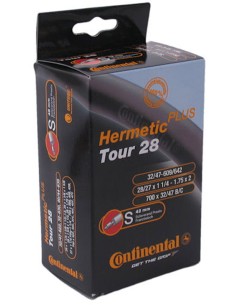 Schlauch Continental Hermetic Plus 28" / 28/37-603/642 - DV40 Ventil