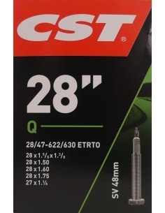 Schlauch CST SV48mm - 28 x 1.10-1.75" - 28/47-622 mm