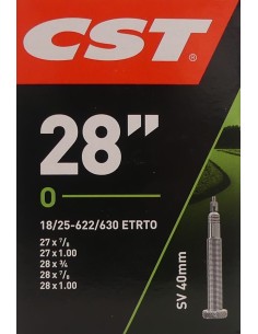 Schlauch CST SV40mm - 28/29 x 1.50-2.35" - 40/60-622 mm