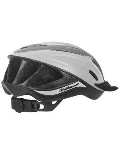 Fahrradhelm Polisport Ride-In - M (54-58cm) - Weiß/Grau