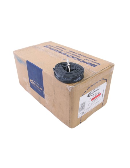 Schlauch Schwalbe SV15 + 28 "/ 18 / 28-622 / 630 - 60mm Ventil (Werkstattverpackung von 50 Stück)