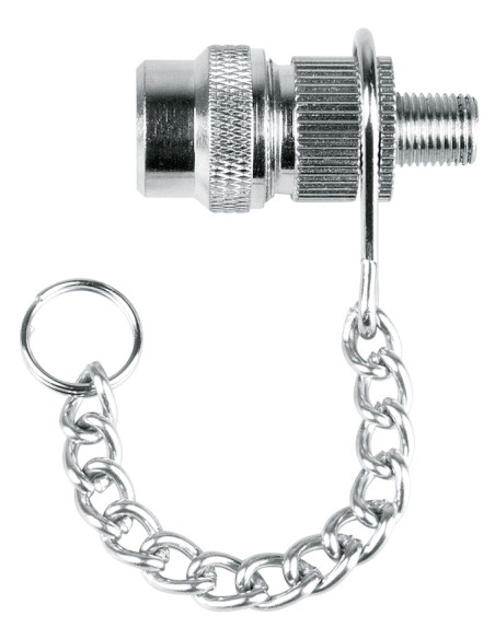 Stecknippel mit Kette SKS für DV/Sclaverand-Ventil