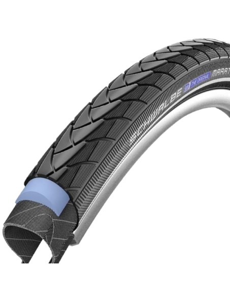 Reifen Schwalbe Marathon Plus SmartGuard 24 x 1.75" / 47-507 mm - Schwarz mit Reflexion