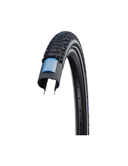 Reifen Schwalbe Marathon Plus Tour Smart DualGuard 28 x 1.75"/ 47-622mm - Schwarz mit Reflexion