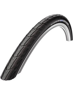 Reifen Schwalbe Delta Cruiser Plus PunctureGuard 26 x 1 3/8" / 37-590 mm - Schwarz mit Reflexion