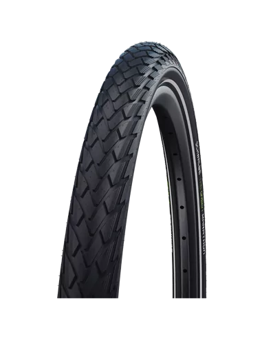Reifen Schwalbe Green Marathon GreenGuard 28 x 1,75"/ 47-622mm - Schwarz mit Reflexion