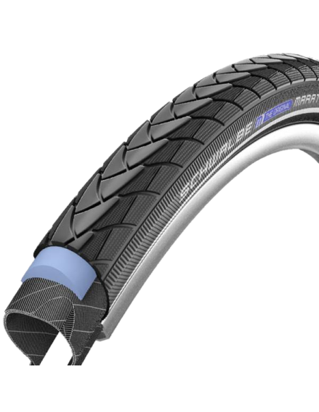 Reifen Schwalbe Marathon Plus SmartGuard 26 x 1.75" / 47-559 mm - Schwarz mit Reflexion