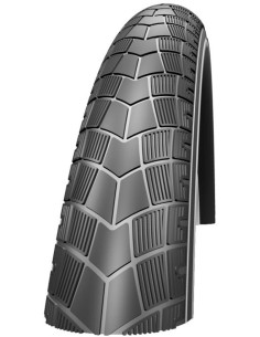 Reifen Schwalbe Big Apple K-Guard 26 x 2.15" / 55-559 mm - Schwarz mit Reflexion