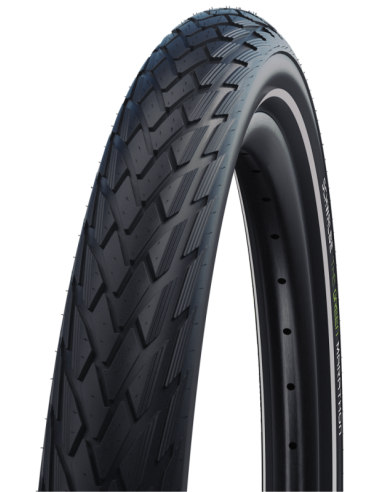 Reifen Schwalbe Green Marathon GreenGuard 28 x 2.00"/50-622mm - Schwarz mit Reflexion