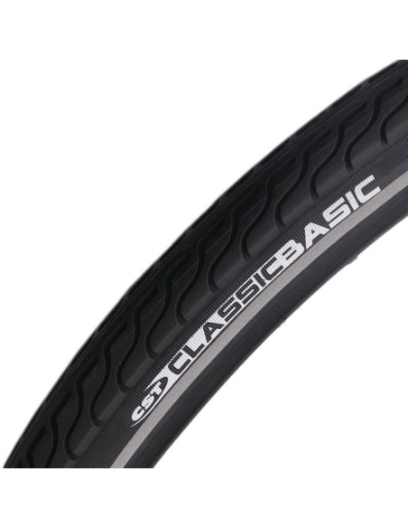 Reifen CST Basic 28 x 1.40" / 37-622 mm - Schwarz mit Reflexion