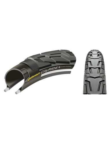 Reifen Continental Ride City Puncture ProTection 28 x 1,25" / 32-622 - Schwarz + R