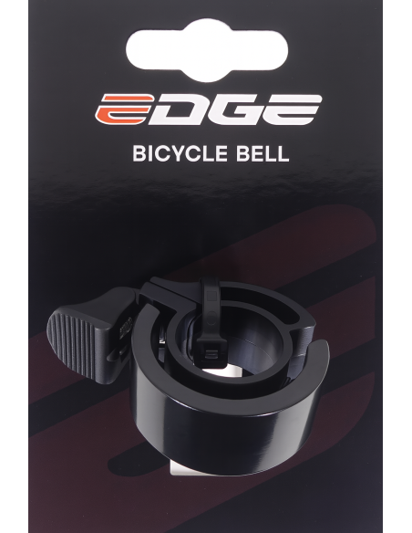 Fahrradklingel Edge AeroRing - Schwarz