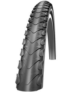 Reifen Schwalbe Silento K-Guard 28 x 1.75" / 47-622 mm - Schwarz mit Reflexion
