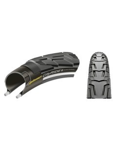 Reifen Continental Ride City Puncture ProTection 28 x 1.60" / 42-622 - Schwarz mit Reflexion
