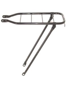 Gepäckträger für Hinten 26/28" Steco mit Klappbeinen - Schwarz