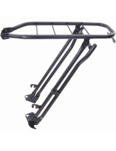 Gepäckträger für Hinten 28" Steco Tour mit Klappständer - Schwarz