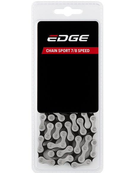 Kette 7/8 fach Edge Sporty - Silber