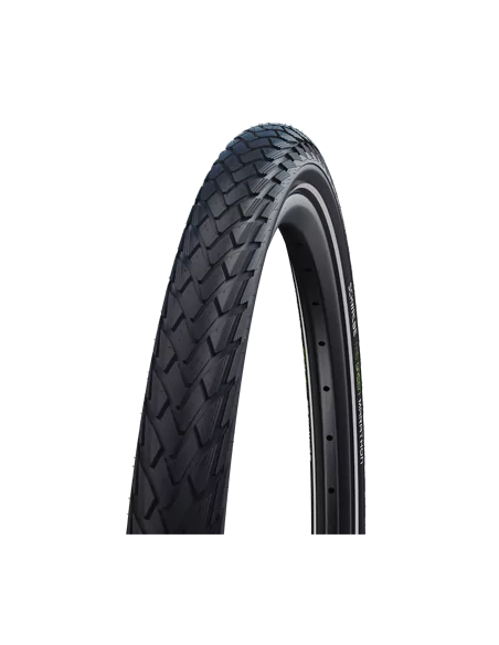 Reifen Schwalbe Green Marathon GreenGuard 16 x 1.35"/35-349 mm - Schwarz mit Reflexion