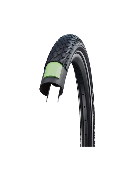 Reifen Schwalbe Green Marathon GreenGuard 28 x 1.50"/ 40-622 - Schwarz mit Reflexion