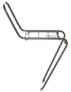 Vorderrad Gepäckträger 28" Steco FW - Schwarz