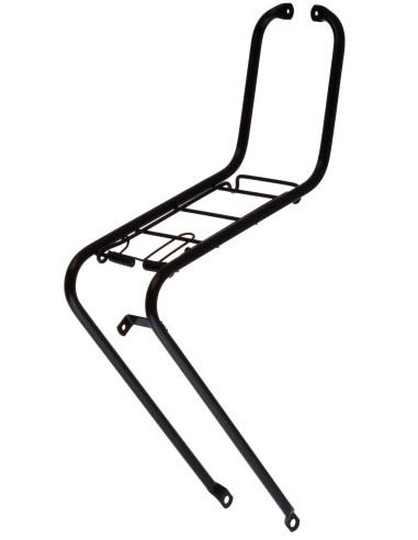 Vorderrad Gepäckträger 28" Steco FW - Schwarz
