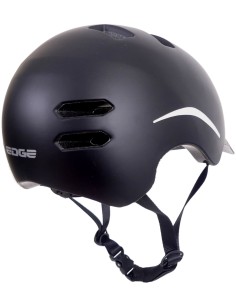 Fahrradhelm Edge Urban E-Bike Medium (54-58cm) - Schwarz