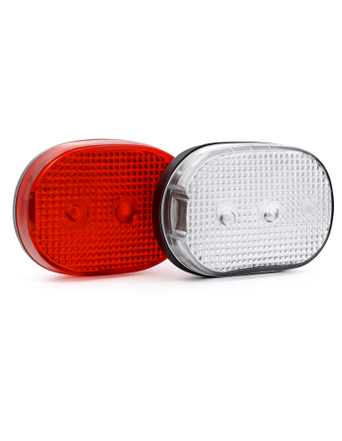 Led Lichtanlage Set vorne+hinten Edge City m/batterien